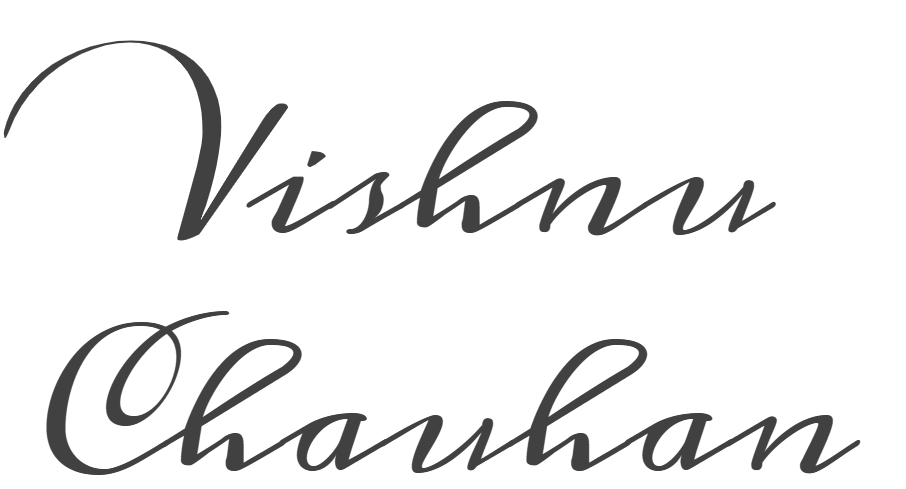 Vishnu Chauhan signature